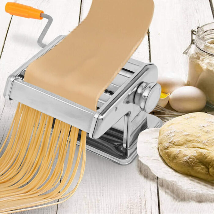 High-Quality Manual Operation Stainless Steel Pasta Making Machine - Image 7
