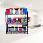 3-Tier Multi-Purpose Metal Kitchen Storage Shelf Rack - Image 5