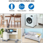 3-Pack Of 4Pcs Anti Vibration Washing Machine Universal Fixed Non-Slip Rubber Feet Pads - Image 9