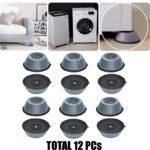 3-Pack Of 4Pcs Anti Vibration Washing Machine Universal Fixed Non-Slip Rubber Feet Pads - Image 8