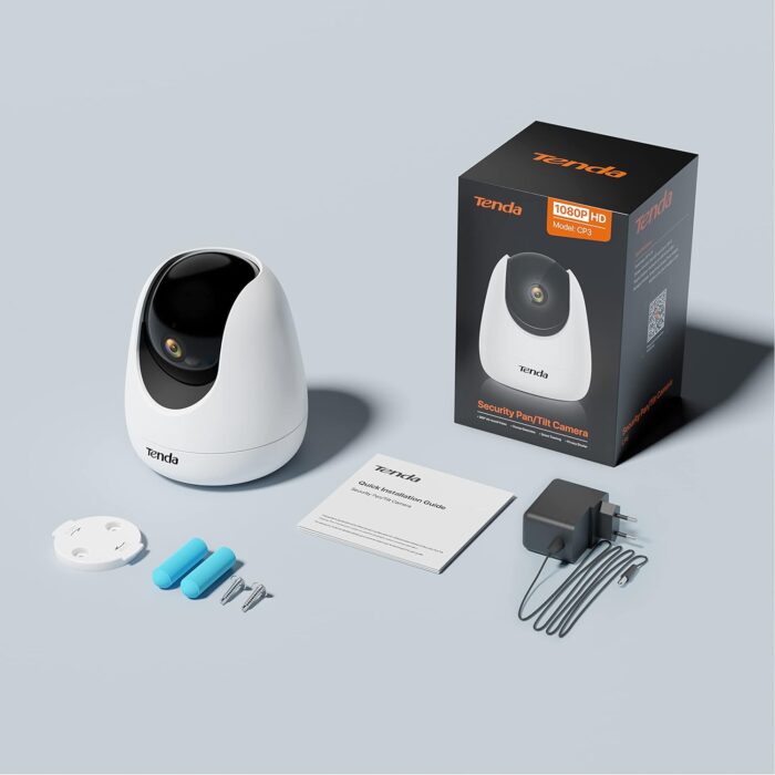 Tenda CP3 V2.2 360 Degree Super HD 1080P Security Pan/Tilt Camera With Voice Control, Human Detection, Two-Way Audio - Image 15