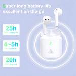 THREE PEACHES TWS Q Five Bluetooth 5.3 Noise-Cancelling, IPX4 Waterproof Elegant Design Earbuds - Image 5