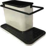 3 In 1 Sink Tidy Cleaning Caddy Bath Perfect Base Kitchen Brush Sponge Sink Draining Towel Rack - Image 3