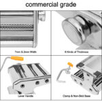 High-Quality Manual Operation Stainless Steel Pasta Making Machine - Image 3