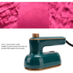 Mini Compact EV Porcelain Gold Electric Iron Effortless Precision With 130°C Constant Temperature For Efficient Dry And Wet Ironing - Image 6