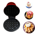 Compact 4-Inch Non-Stick 350-Watt Electric Mini Waffle Maker Machine - Image 10