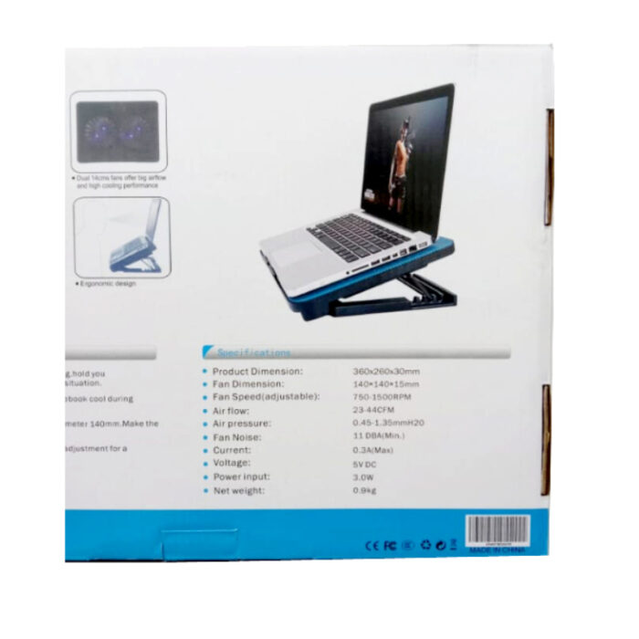 N99 Adjustable Special Air Flow Outlet Design Laptop Cooling Partner - Image 3