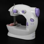 Electric Mini Sewing Machine Home Hand Machine Lock Stitch Adjustment With Light Handheld Portable Machine - Image 8
