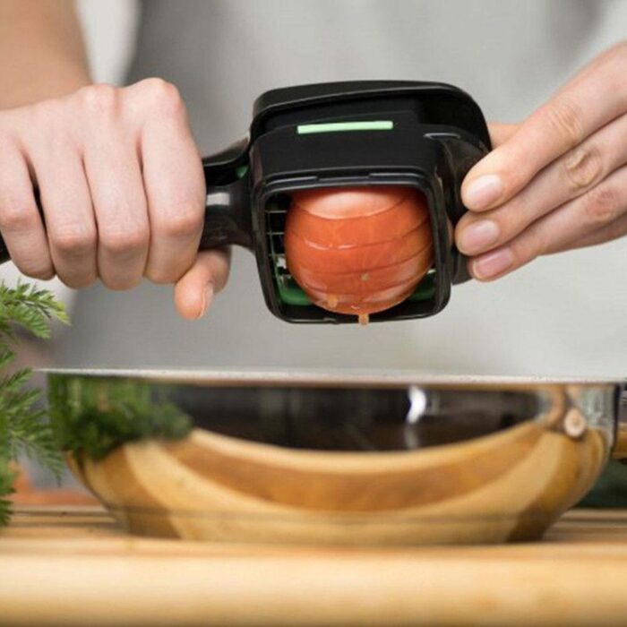 Multifunction High Speedy Vegetable Fruit Twist Shredder Manual Grinder Hand Chopper - Image 7