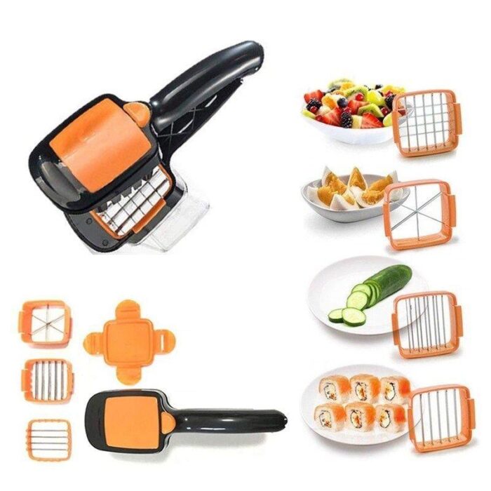 Multifunction High Speedy Vegetable Fruit Twist Shredder Manual Grinder Hand Chopper - Image 2