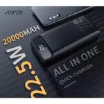 ASPOR A396 20000mAh Power Bank PD 22.5W Fast Charging - Image 5