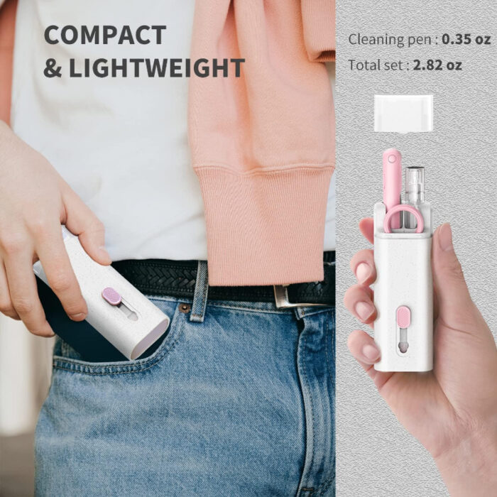 Mini Portable Multi-Functional 7 In 1 Keyboard Cleaning Kit , Mobile, Earbuds - Image 7