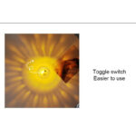 Diamond Shape LED Best Candle Light Lamp For Bedroom Decoration - Image 3