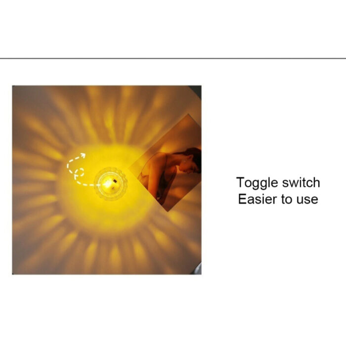 Diamond Shape LED Best Candle Light Lamp For Bedroom Decoration - Image 3