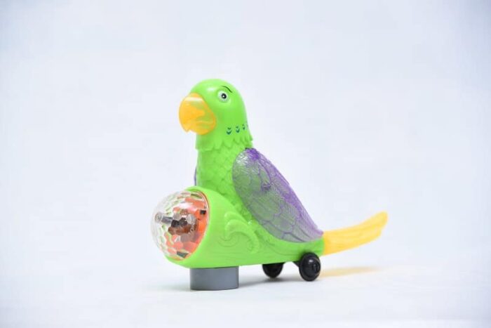 Colorful Electric Bird Parrot With 3D Light And Music Toy For Kids - Image 8