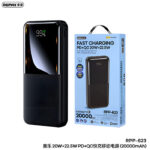 RPP-623 Remax 20000mAh LED Display, PD+QC 20w+22.5W Fast Charging Multi-Device Compatibility Powerbank - Image 6