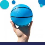 Team Sports Outdoor Indoor Games Standard Color & Size 5 Mini Rubber Basketball - Image 2