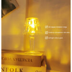 Diamond Shape LED Best Candle Light Lamp For Bedroom Decoration - Image 2