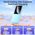 RPP-623 Remax 20000mAh LED Display, PD+QC 20w+22.5W Fast Charging Multi-Device Compatibility Powerbank - Image 7