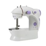 Electric Mini Sewing Machine Home Hand Machine Lock Stitch Adjustment With Light Handheld Portable Machine - Image 7