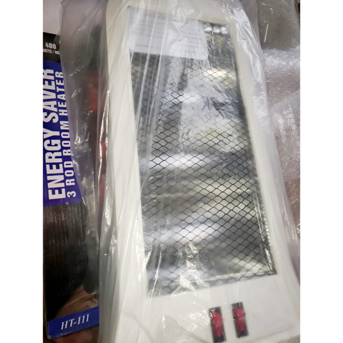 HT-111 Compact 400W Electric 3-Rod Room Heater with Advanced Safety Features - Image 9