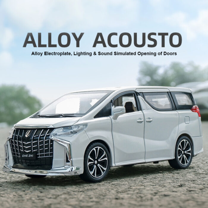 Dynamic Drive Explorer Alphard Feature-Packed Die-Cast Metal Model Car With Light And Sound - Image 2