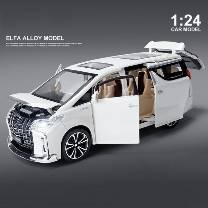 Dynamic Drive Explorer Alphard Feature-Packed Die-Cast Metal Model Car With Light And Sound - Image 6