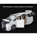 Dynamic Drive Explorer Alphard Feature-Packed Die-Cast Metal Model Car With Light And Sound - Image 10