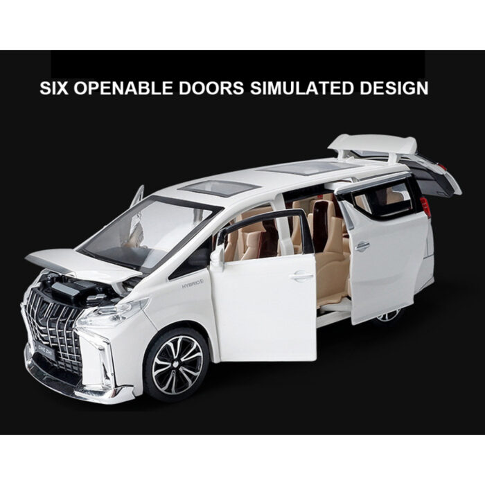 Dynamic Drive Explorer Alphard Feature-Packed Die-Cast Metal Model Car With Light And Sound - Image 10