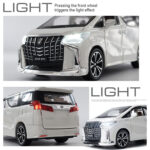 Dynamic Drive Explorer Alphard Feature-Packed Die-Cast Metal Model Car With Light And Sound