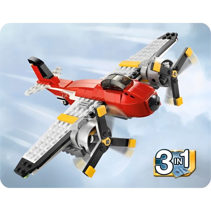 241PCs Creative Architect Propeller Adventures 3 In 1 Bulidng Blocks Set For Kids - Image 3