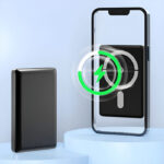 ASPOR A382 Mini Portable 10,000mAh Magnetic Wireless Fast-Charging Power Bank - Image 4