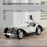 1:36 Interactive Design Audi Wanderer W25k Die-Cast Model Alloy Car With Light - Image 11