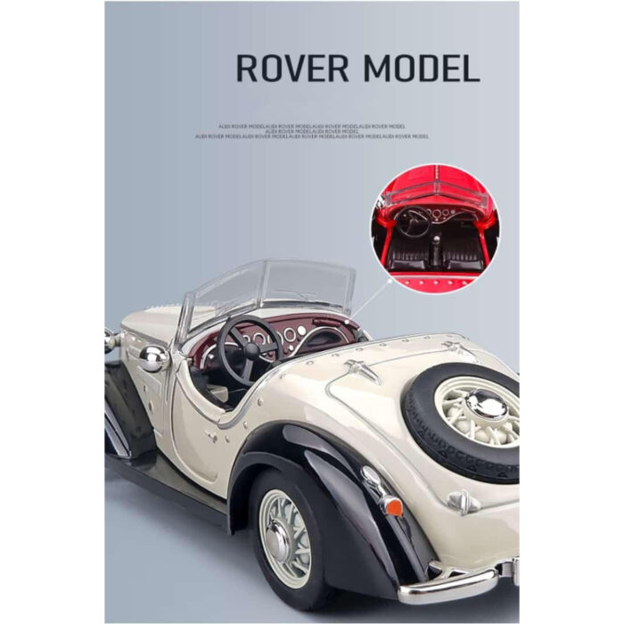 1:36 Interactive Design Audi Wanderer W25k Die-Cast Model Alloy Car With Light - Image 13