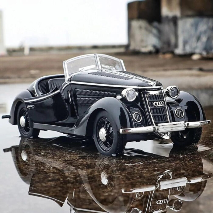 1:36 Interactive Design Audi Wanderer W25k Die-Cast Model Alloy Car With Light - Image 4