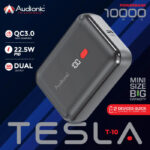 Audionic Tesla T-10 Power Bank PD 22.5w Super Fast Charging - Image 6