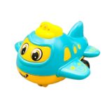 2Pcs Happy Face Cute Mini Airplane Push Toy For Kids - Image 5