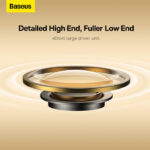 Baseus Bowie D05 Wireless Headphones: Bluetooth 5.3, 70-Hour Playtime, Foldable Design, 40mm Drivers, HiFi Stereo Sound - Image 5