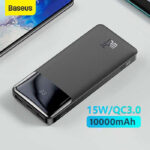Baseus Bipow 10000mAh Quick Charging 15W Digital Display Portable Power Bank for Multiple Devices - Image 2
