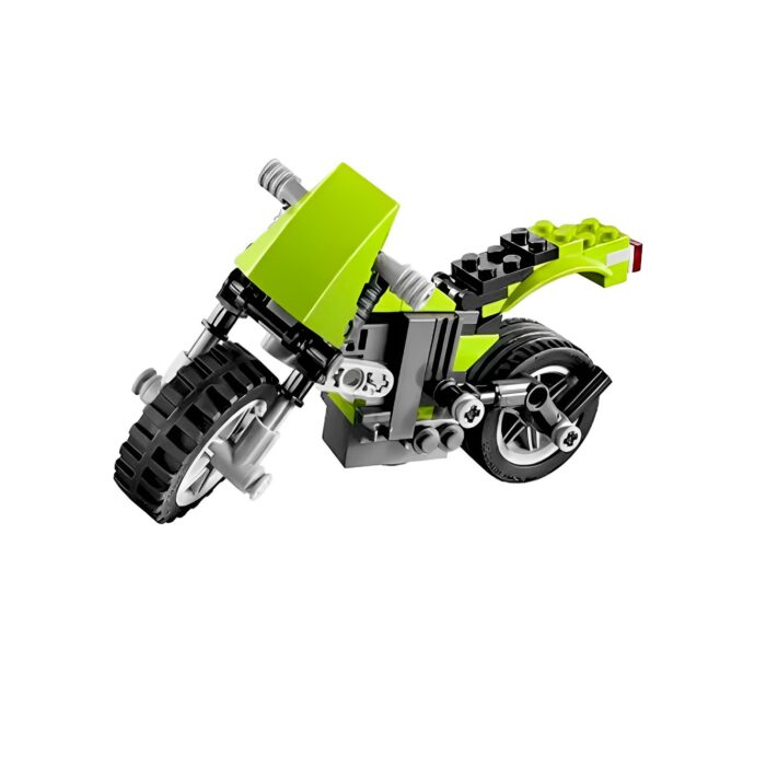 129Pcs Architect 3-In-1 Highway Cruiser Motorcycle Building Blocks Toy - Image 6