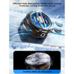 MEMO CX07 Mobile Phone Magnetic/Back-Clip Semiconductor Type-C System Cooling Fan Radiator For IPhone Android - Image 5