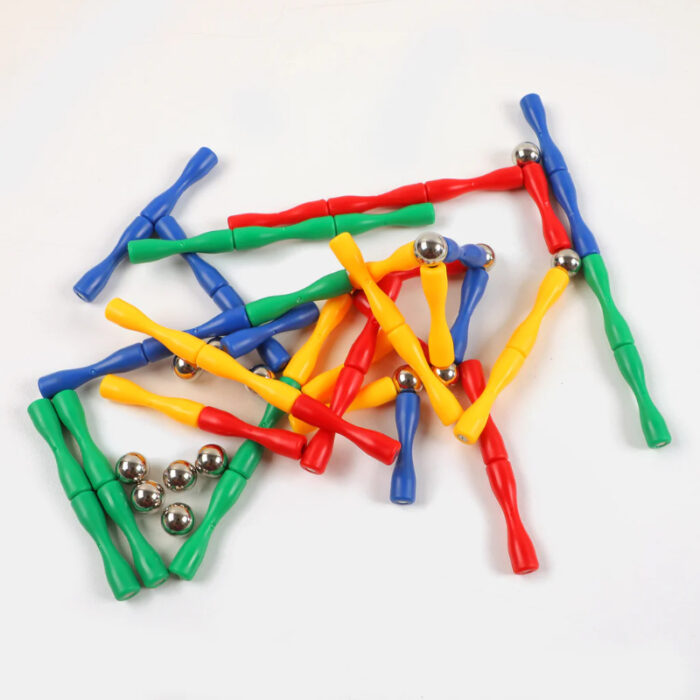 63Pcs Master 3D Stimulating Magnetic Building Construction Sticks And Balls Set - Image 3