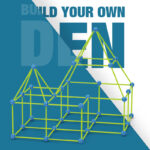 Creative 100-Piece Interactive Building Tent Set For Kids DIY Construction - Image 5