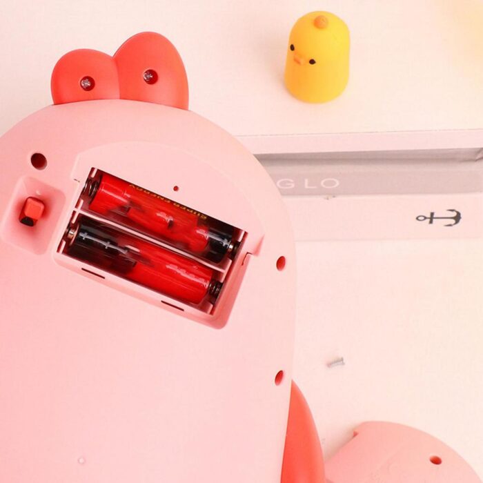 Cute Duck Cartoon Shape Interactive Money-Saving Piggy Bank For Kids - Image 10