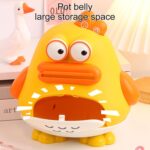 Cute Duck Cartoon Shape Interactive Money-Saving Piggy Bank For Kids - Image 6