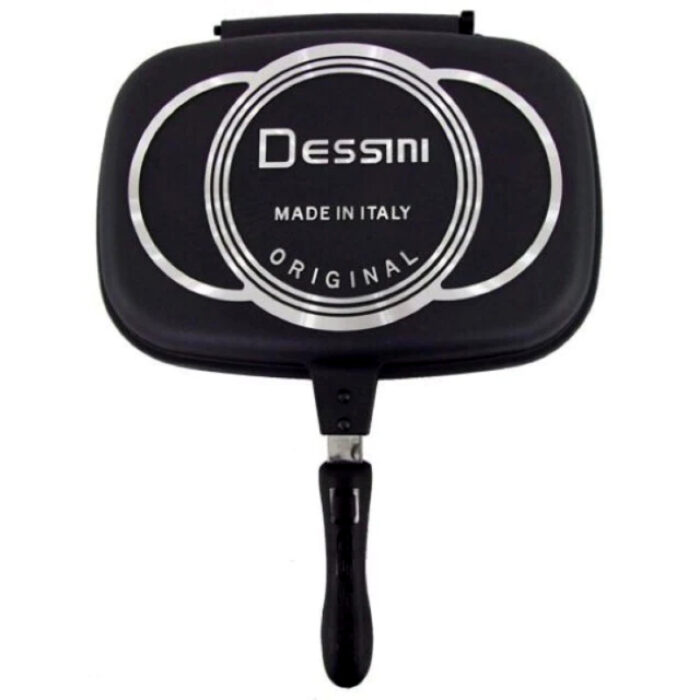 Dessini 40CM Non – Stick Double Sided Pressure Grill Pan - Image 5