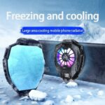 MEMO DL05 Instant Heat Dissipation Phone Cooling Radiator Fan With Temperature Display - Image 2