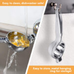 Hand-Operated Single Press Stainless Steel Lemon Squeezer - Image 6