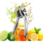 Hand-Operated Single Press Stainless Steel Lemon Squeezer - Image 7
