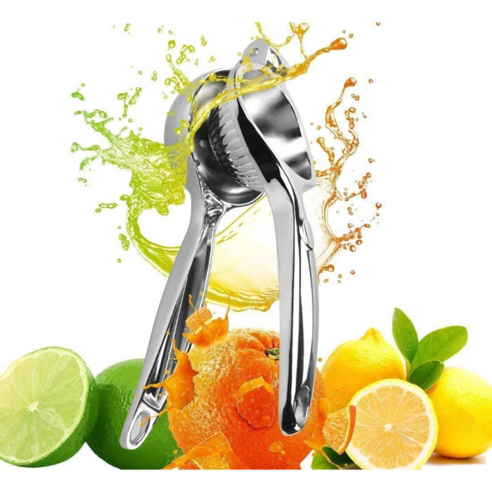 Hand-Operated Single Press Stainless Steel Lemon Squeezer - Image 7